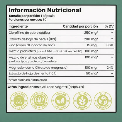Fórmula avanzada para restaurar el aliento